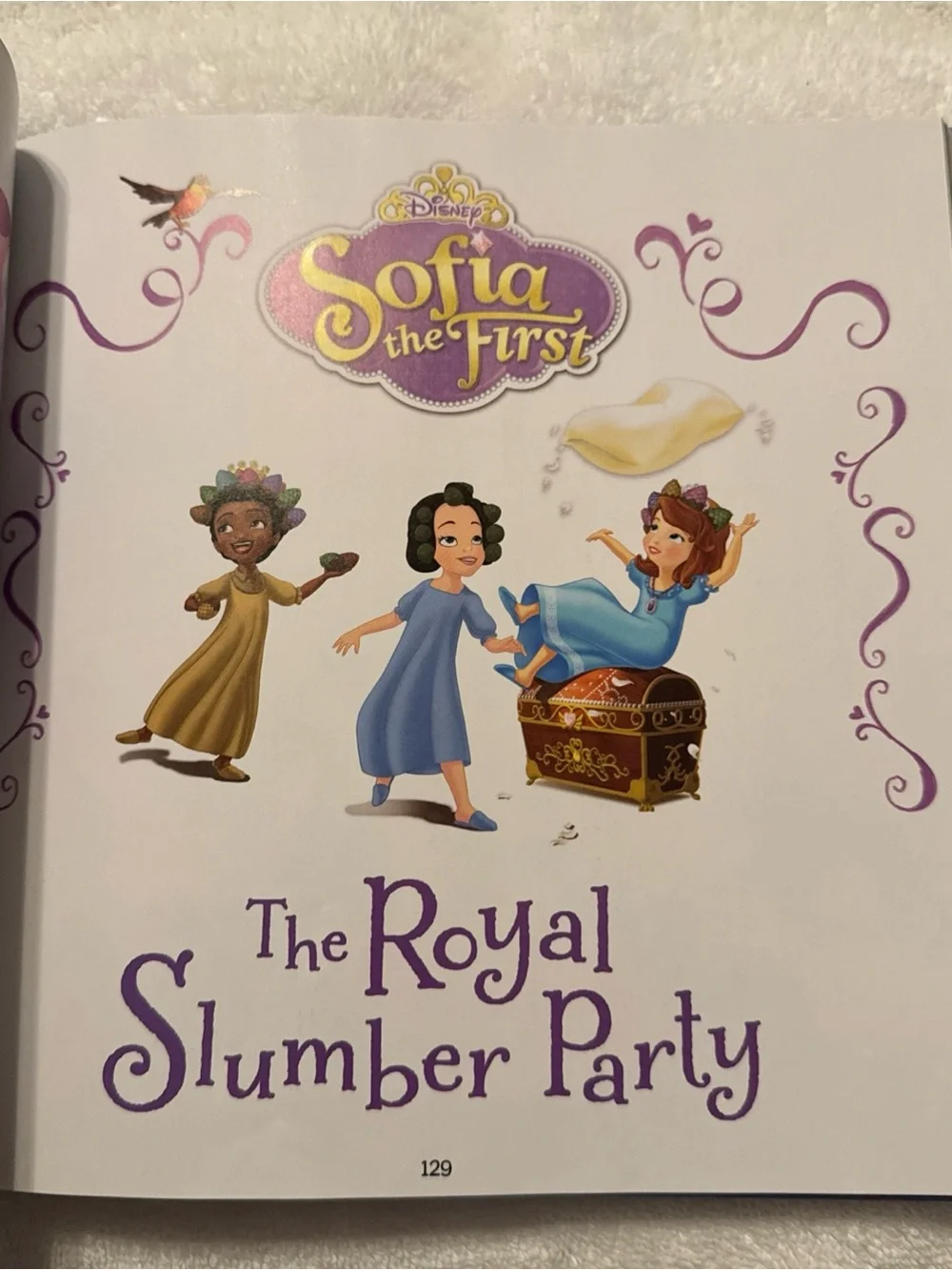 Disney Big Book of Junior Characters - Purple, White, Pink